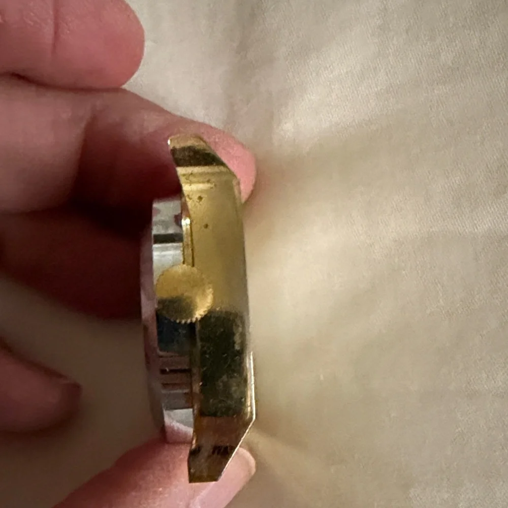Disney Gold Mickey Mouse Digital Watch Face